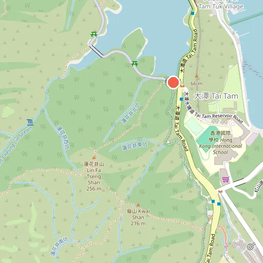 大潭公園位置地圖