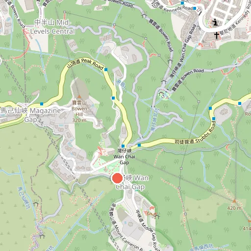 Aberdeen Country Park位置地圖