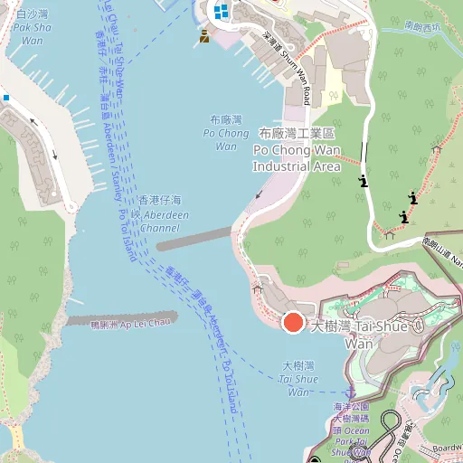 海洋公園大樹灣入口