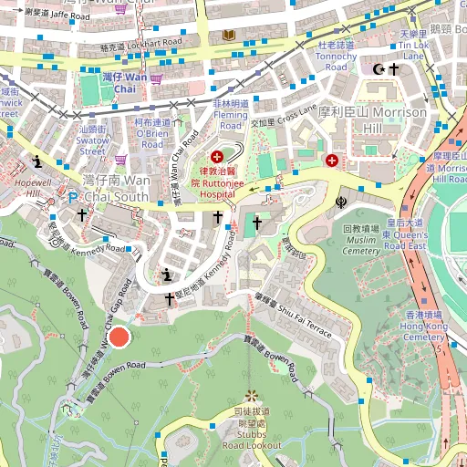 灣仔寶雲道步行徑