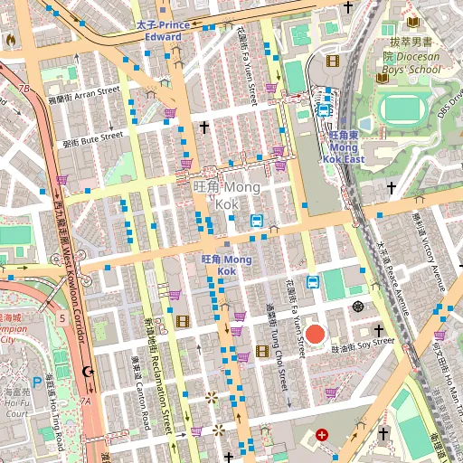 洗衣街公園位置地圖