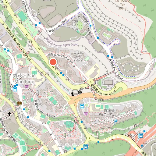 秀明道公園位置地圖