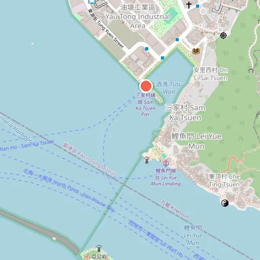 Sam Ka Tsuen Ferry Pier位置地圖