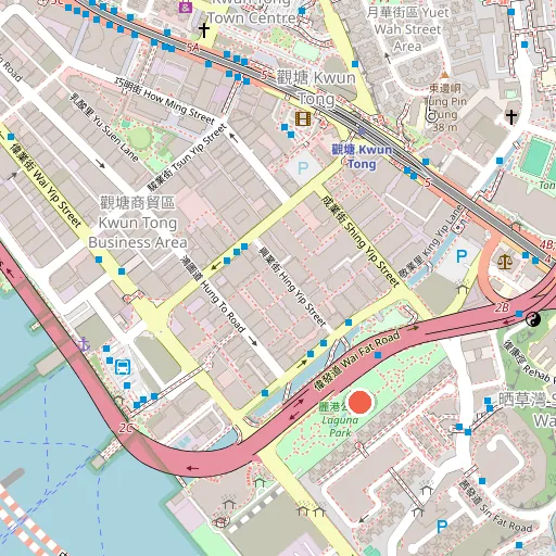 Laguna Park位置地圖