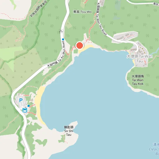 清水灣一灘位置地圖