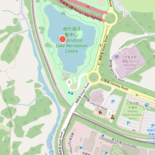 迪欣湖活動中心位置地圖