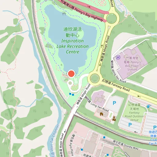 廸欣湖公園位置地圖