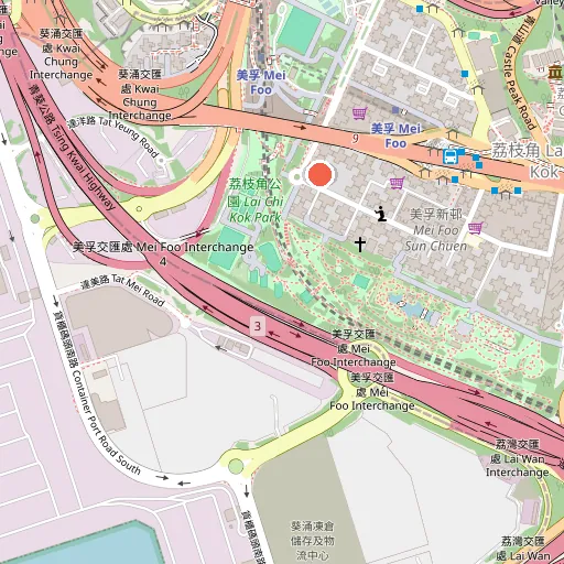 taman lai chi kok,mei foo hongkong