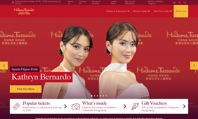Madame Tussauds Hong Kong