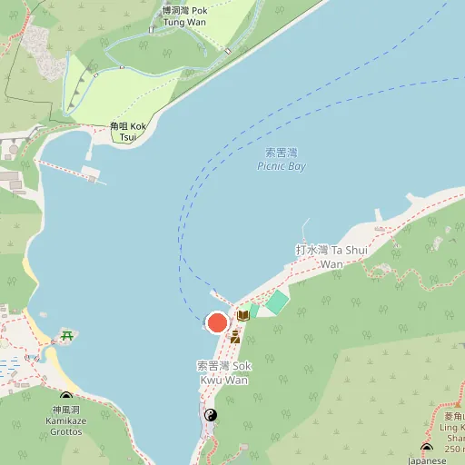 Sok Kwu Wan  索罟灣位置地圖