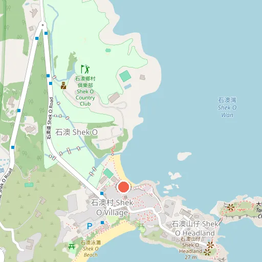 石澳泳灘及石澳村