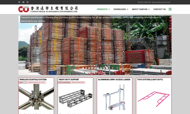 Canyon Metal Scaffolding Engineering