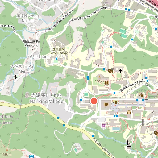 CUHK Faculty of Law位置地圖