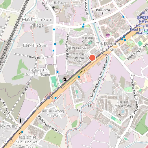 N24 新界社區動物醫院位置地圖