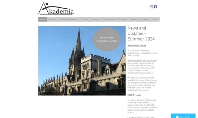 Akademia Tuition