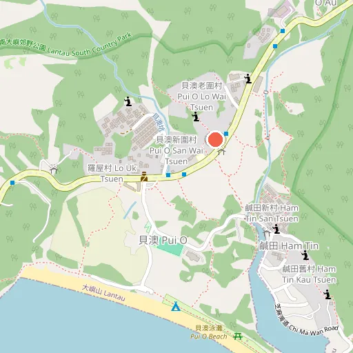 Garden Cafe Pui O位置地圖