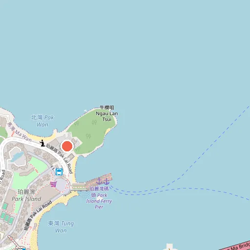 Pets Central Park Island位置地圖