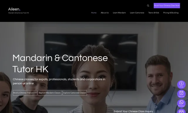 Mandarin & Cantonese Tutor Hong Kong