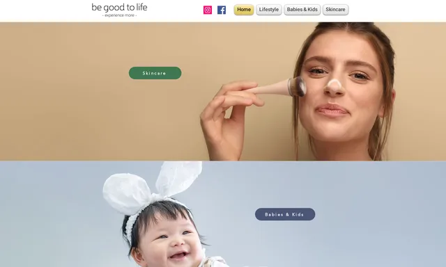 be good to life