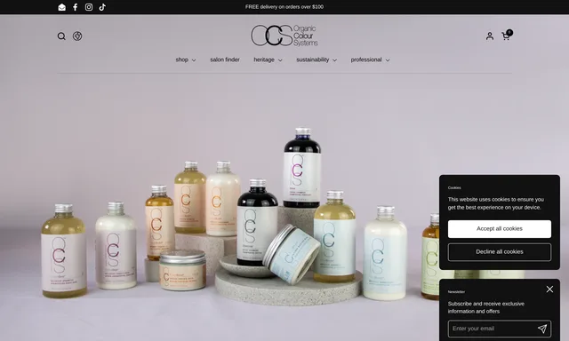 Organic Colour Systems Hong Kong