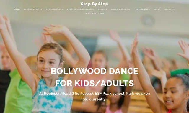 step by step dance center