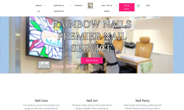 Rainbow Nails