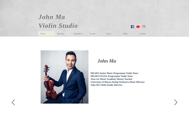 John Ma Violin Studio